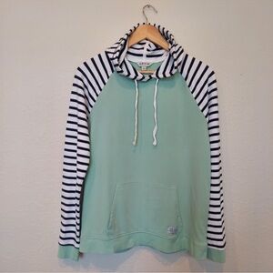 Orvis Green Striped Women's Sweater